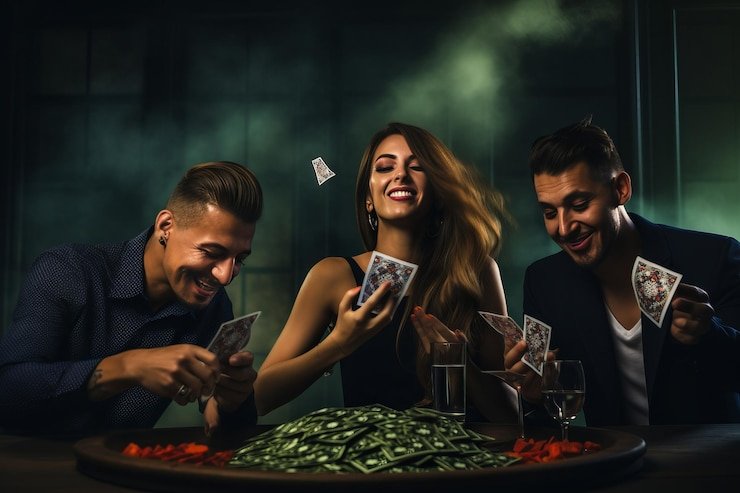 Tampilan Bonus Harian okejudi bernuansa neon